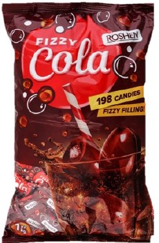 Roshen Fizzy Cola Caramel Filled Candies 1kg