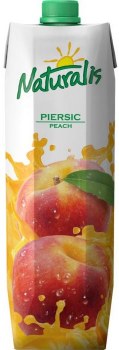 Orhei Vit Naturalis Peach Nectar with Pulp 1L
