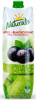 Naturalis Apple Blackcurrant Juice 1L
