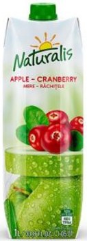 Naturalis Apple Cranberry Juice 1L
