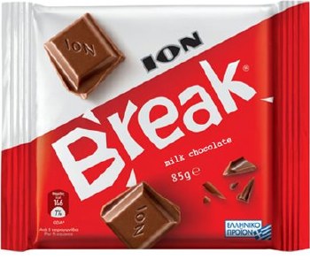 Ion Break Milk Chocolate Bar 85g