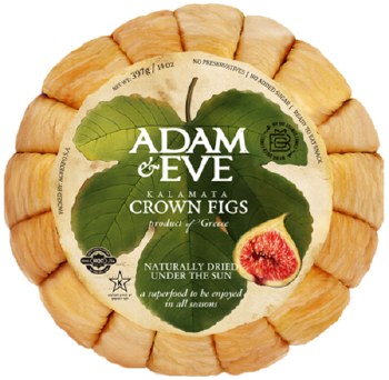 Adam and Eve Naturally Dried Greek Kalamata Crown Figs 397g