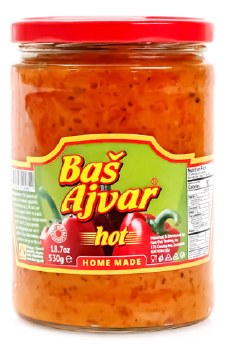 Bas Homemade Ajvar Hot 530g
