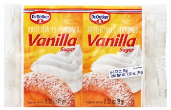Dr. Oetker Vanilla Sugar 6 pack 6x9g