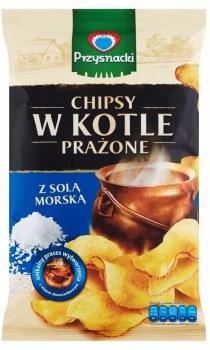 Przysnacki Kettle Cooked Classic Sea Salt Chips 125g