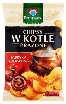 Przysnacki Red Pepper Chips Chipsy Papryka Czerwona 125g