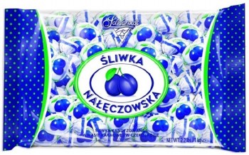 Solidarnosc Candied Plums in Cocoa Cream and Chocolate Coating 1kg