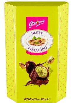 Goplana Milk Chocolates with Pistachio Cream Gift Box 192g