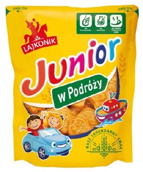 Lajkonik Wesole Literki Junior Crackers with Vanilla 100g