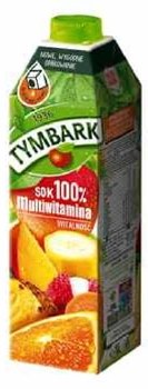 Tymbark 100 Percent Multifruit Juice 1L