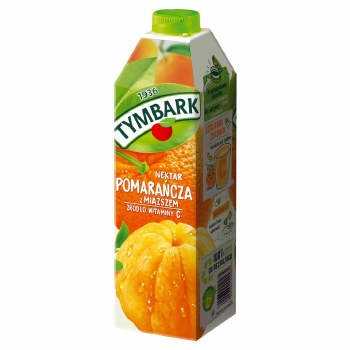 Tymbark Orange Juice with Pulp 1L