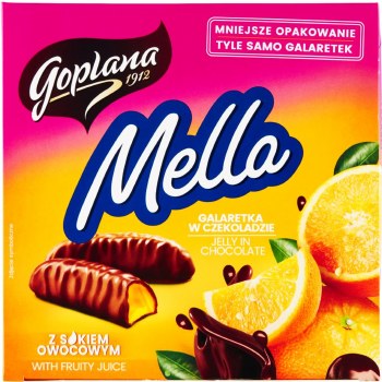 Goplana Mella Orange Chocolate Jellies 190g