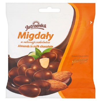 Jutrzenka Almonds in Milk Chocolate 80g