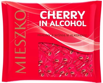 Mieszko Dark Chocolate Cherries with Chocolate Flavored Liquor 1kg