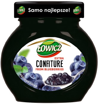 Lowicz Blueberry Preserves 240g