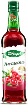 Herbapol Cranberry Flavored Syrup 420ml