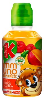 Kubus Immuno Mango Acerola Mango Orange Immunity Juice 200ml