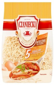 Czaniecki Extra Fine Pressed Noodles Niteczka Walcowana 250g