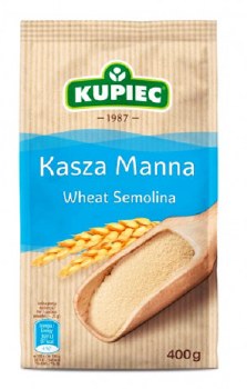 Kupiec Kasza Manna Wheat Semonlina 400g