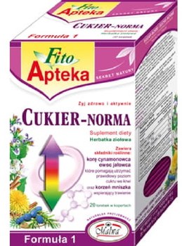 Malwa Fito Apteka Sugar Regulating Tea Cukier Norma 40g