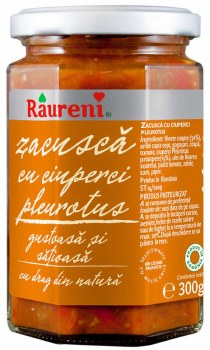 Raureni Zacusca with Mushrooms 300g