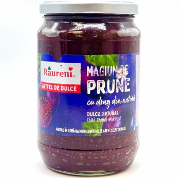 Raureni Plum Butter Magiun de Prune 830g