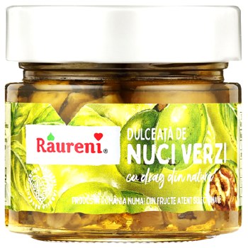 Raureni Whole Green Walnut Preserves 250g