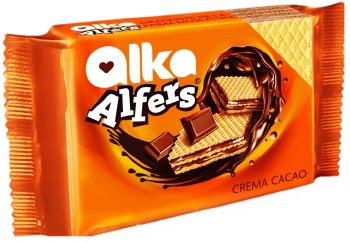 Alka Wafers Cocoa and Milk Cream 170g