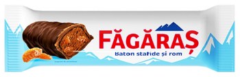 Fagaras Baton Stafide Si Rom Rum Chocolate Bar 30g