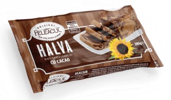 Feleacul Sunflower Halva with Cocoa 200g