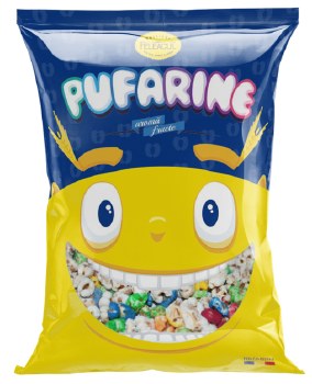 Feleacul Pufarine Aroma Fructe Fruit Flavored Puffed Rice Cereal 300g