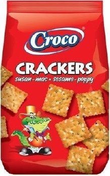 Croco Crackers with Sesame and Poppy Seeds 100g