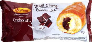 Boromir Croissant with Chocolate and Milk Cream 60g
