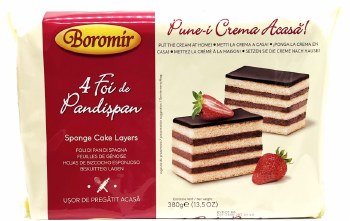Boromir Sponge Cake Layers 380g