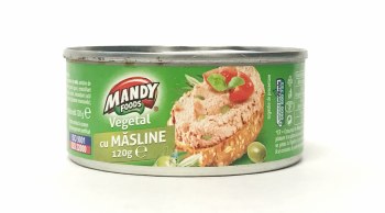 Mandy Foods Vegetable Pate with Olives Vegetal cu Masline 120g