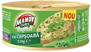 Mandy Foods Vegetable Pate with Onion 120g