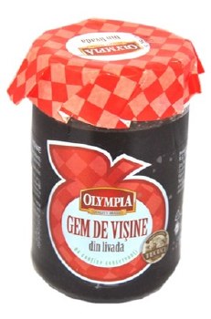 Olympia Sour Cherry Jam Gem De Visine 340g