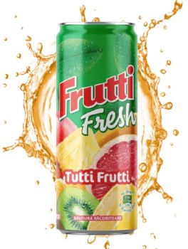 Frutti Fresh Tutti Frutti Carbonated Soft Drink 330ml