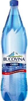 Bucovina Carbonated Natural Mineral Water 1.5L
