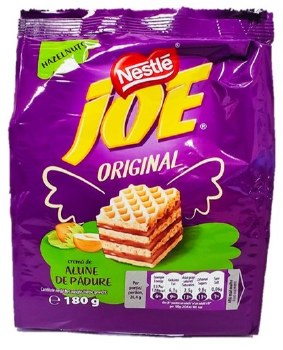 Nestle Joe Moments Hazelnut Wafer Cubes 160g