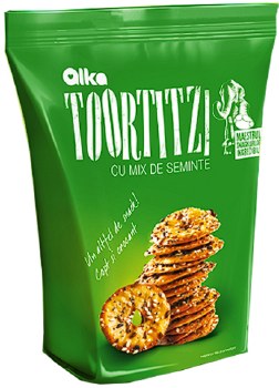 Alka Toortitzi Pretzel Thins with Mixed Seeds 80g