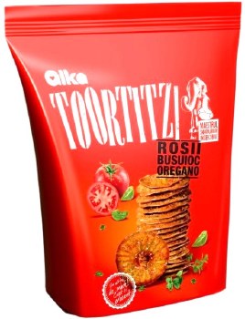 Alka Toortitzi Pretzel Thins with Tomato Basil Oregano 80g