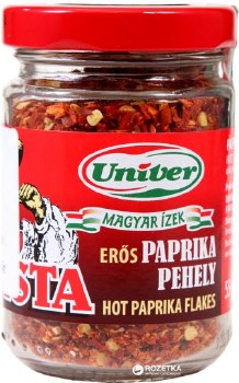 Univer Hot Paprika Flakes Eros Paprika Pehely 55g