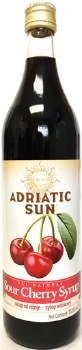 Adriatic Sun Sour Cherry Syrup 1L
