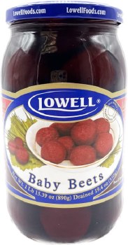 Lowell Baby Beets 890g