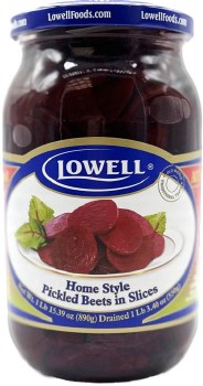 Lowell Sliced Beets 890g