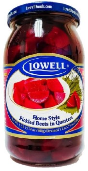 Lowell Quartered Beets 900g