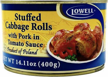 Lowell Stuffed Cabbage Rolls in Tomato Sauce 400g
