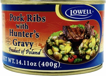 Lowell Pork Ribs with Hunter's Gravy 400g
