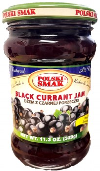 Polski Smak All Natural Black Currant Jam 320g